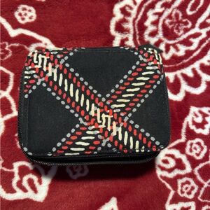 Vera Bradley Black and Red Medication Organizer